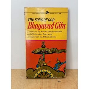 The Song of God Bhagavad Gita Mentor Paperback Prabhavananda Isherwood Huxley